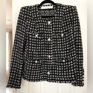 IRO “Tetys” Wool blend Tweed Jacket - Size 40 (US 8) NWT